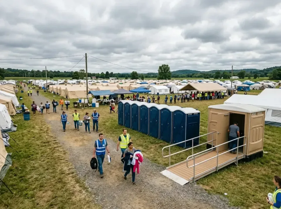 disaster-relief-camp-restrooms-010 — frequently asked questions, Dumpster & Portable Bathrooms Rental in Bunker Hill Village…